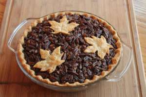 Maple Bourbon Pecan Pie